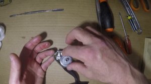 Ryobi Virtus разбираем, смотрим люфт, смазываем безинерционную катушку, купленную год назад.
