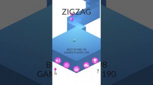 Прохождение игры ZIGZAG 1.ч