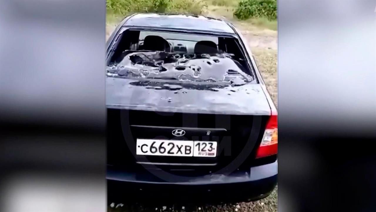 В Лазаревском районе Сочи после бурного потопа выпал град размером с небольшое яблоко