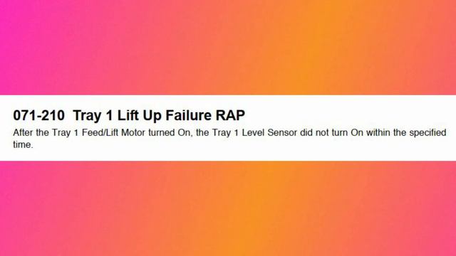 Mesin Fotocopy Xerox DC II 3005/2055/2005 Error 071-105, 071-210, 071-211 смотреть онлайн