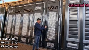 Темир дарвозаларни янги нархи. Миср лакли нақшли дарвозалар