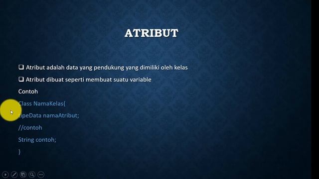 Java OOP CLASS DAN ATTRIBUTE смотреть онлайн
