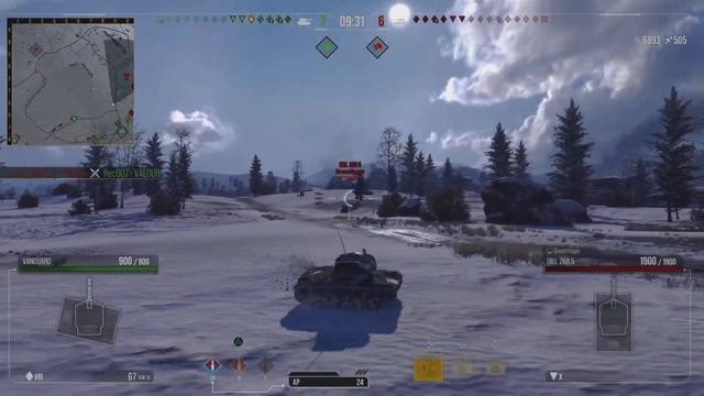 WoT Console - Vanguard 3rd mark game смотреть онлайн