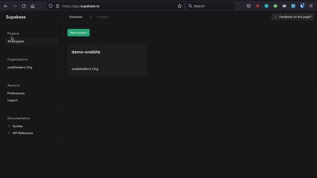 Supabase Introduction - create new project смотреть онлайн