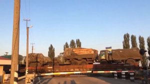 Железнодорожный переезд Украина 6.9.16 Bahnübergang Ukraine