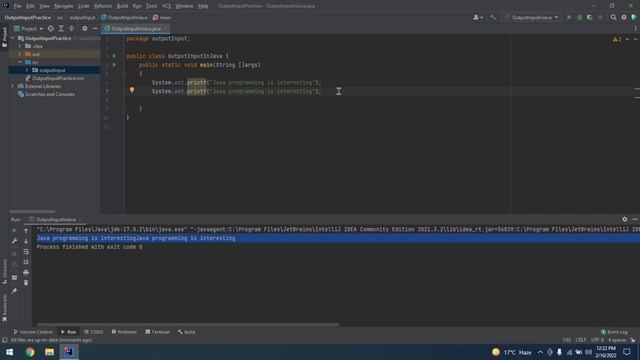 Java Input Output Practice смотреть онлайн