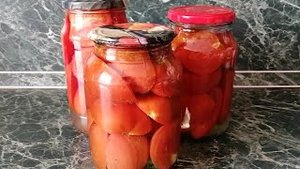 Засолка помидор, моя обязательная заготовка на зиму. Даже рассол выпиваем
