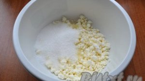 Печенье с творогом и яблоками