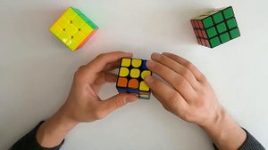 Урок 5. Собираем желтый крест + желтую грань