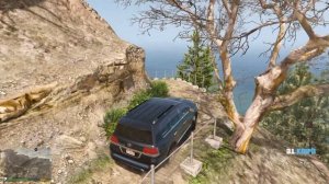 TOYOTA LAND CRUISER OFFROADING I GTA V