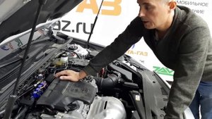 Установка ГБО на Тойота Камри 2019