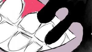 РИСУЮ Роблокс (Roblox) - сущность СКРЕТЧ (Screech) в Roblox DOORS.