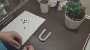 "Зайчик?" из соленого теста:)