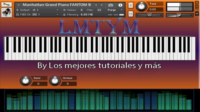 MANHATTAN GRAND PIANO FANTOM – SAMPLES KONTAKT 5, KONTAKT 6 & Kontakt 7 ( NKI + WAVS)🎼🎹By LMTYM 🔥💯