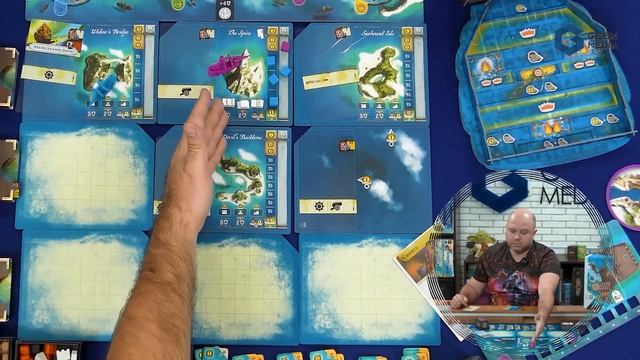 ЛЕГЕНДЫ МОРЕЙ - ОБЗОР настольной игры Dead Reckoning | Geek Media смотреть онлайн