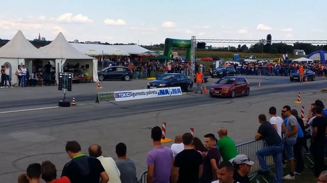 OSIJEK STREET RACE SHOW XV 06.09.2015. Škoda Fabia VRS - Audi A4