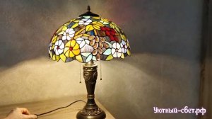 Настольная лампа Тиффани Grape (виноград) OFT895 Tiffany Lighting