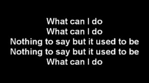 Smokie - What Can I Do Lyrics