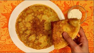 Покажу как готовлю вкуснейшие картофельные блины. Без варки картошки! Блины с чесноком и зеленью.mp4
