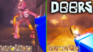 Второй этаж Дорс Эксперимент : реакция Фигуры на Осветительные приборы | Doors 2 floor