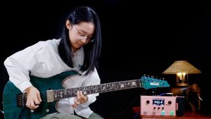 Europe - The Final Countdown - Guitar by Evlee - A 12 year old girl