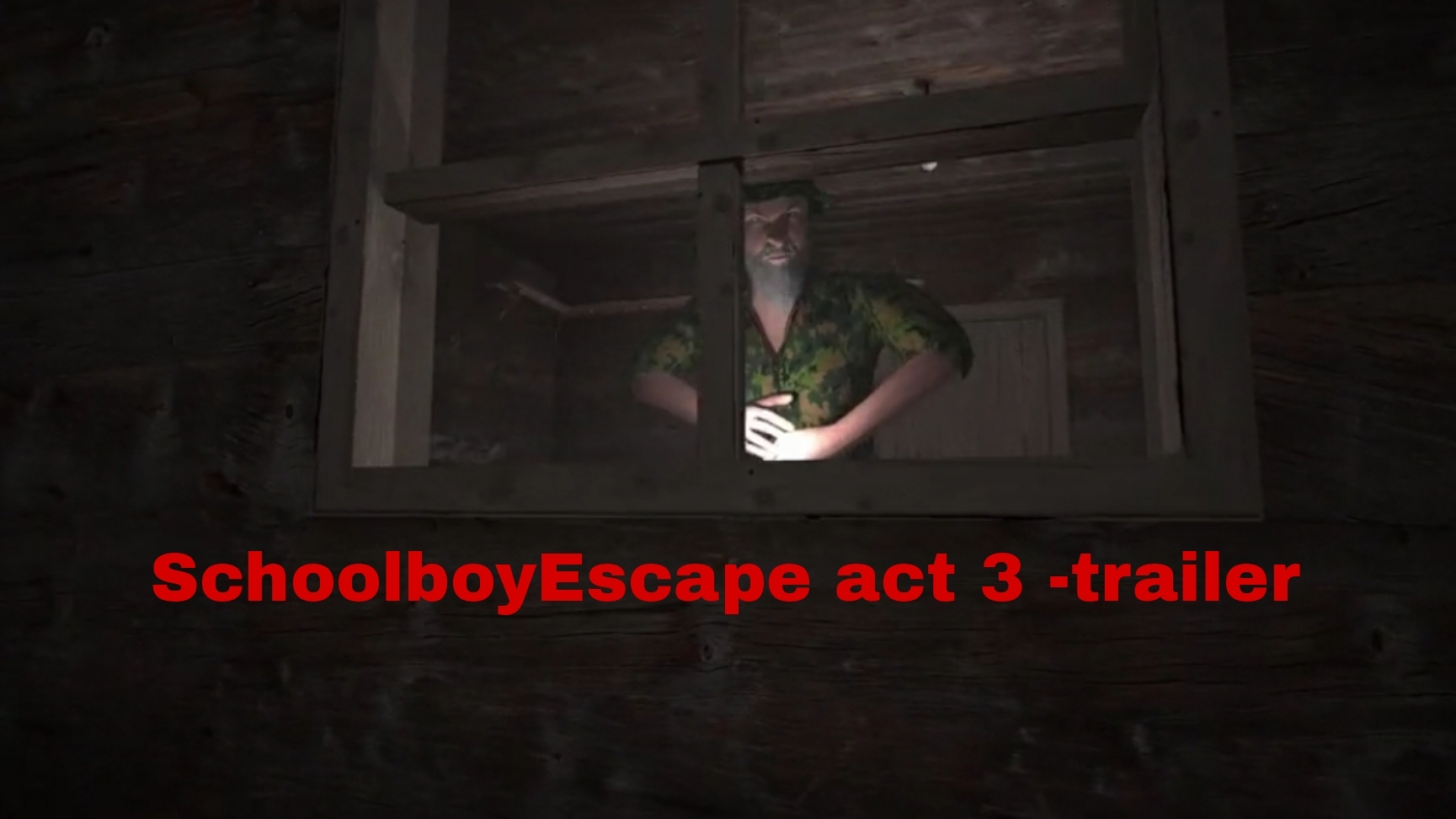 Трейлер 3 акта///SchoolboyEscape (Побег пацана)3 act