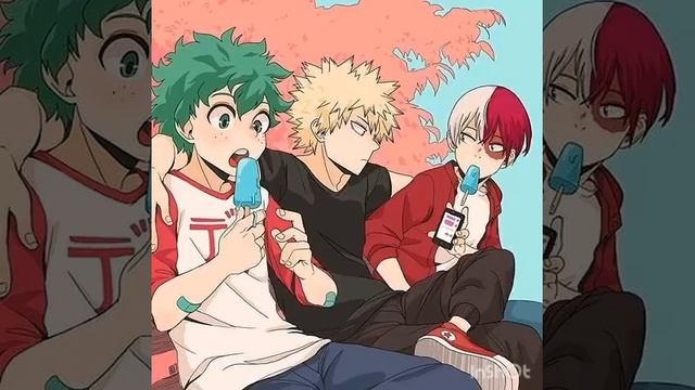 Todoroki X Deku X Bakugou By Himiko Fujoshi