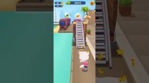 Как победить енота в игре Том бег за золотом!
