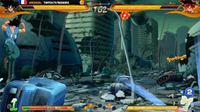 DBFZ ➤ Adult GT Goku Is so broken [ Dragon Ball FighterZ ]