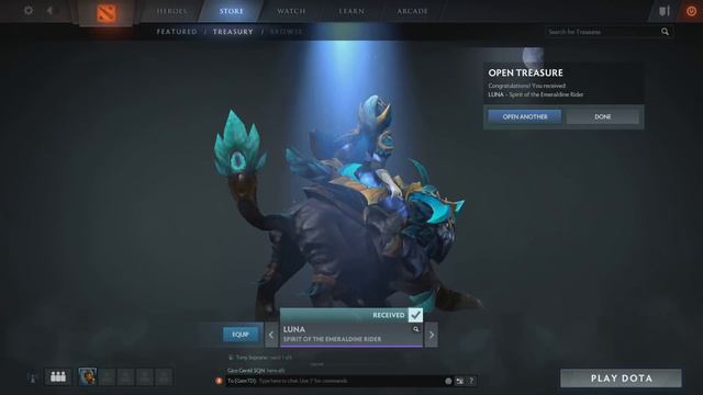 Winter Treasure IV (Opening the Luna Spirit of the Emeraldine Rider Hats) смотреть онлайн