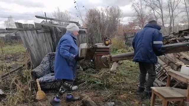 РАЗБИРАЕМ СТАРЫЙ ДОМ?