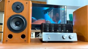 Thực sự Quá hay luôn quý vị Loa Bookself Sony SS-AL3 và Amply đèn CAV T-5 LH: 077.202.0010