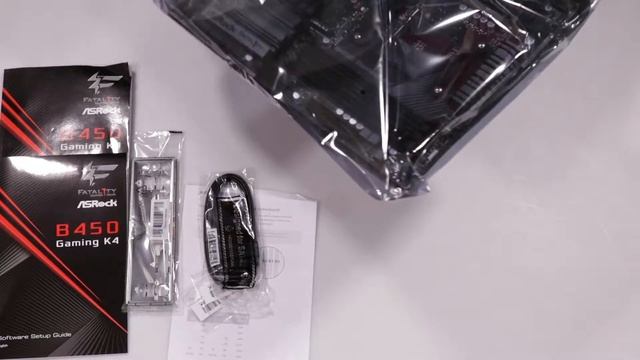 Unboxing ASRock Motherboard Fatal1ty B450 Gaming K4 am4 4DDR4 HDMI/DP ATX смотреть онлайн
