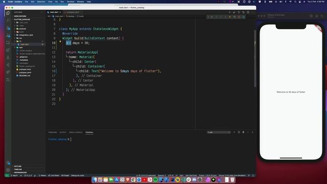 Day 2 - Git, Dart Data Types & Scaffold | #30DaysOfFlutter смотреть онлайн