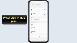 How to activate eSIM on Samsung S21