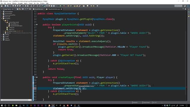 Advanced Bukkit Coding - MySQL Database - Episode 4 (2/2) смотреть онлайн