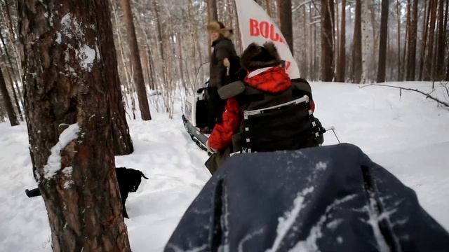 Поездка на снегоходе к "Провалу" 2 смотреть онлайн