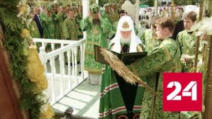 Патриарх Кирилл произнес проповедь на торжествах в Серафимо-Дивеевском монастыре - Россия 2