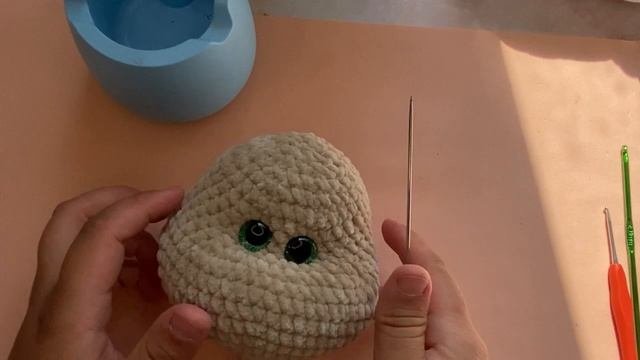 Новогодний олень крючком. #оленькрючком #игрушкикрючком ￼