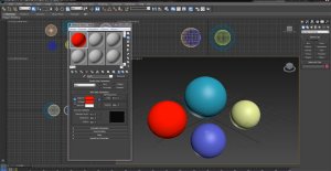 3D Max. Урок №20. Редактор материалов. Compact Material Editor.