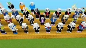 Minecraft Sans morph v3 Addon | Minecraft