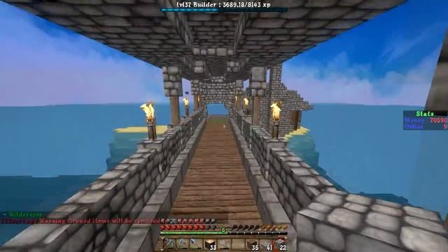 Minecraft Towny Ep. 21 - Chop Chop! Add a Roof to that Lumberjack House! Pt. 2 of Build смотреть онлайн