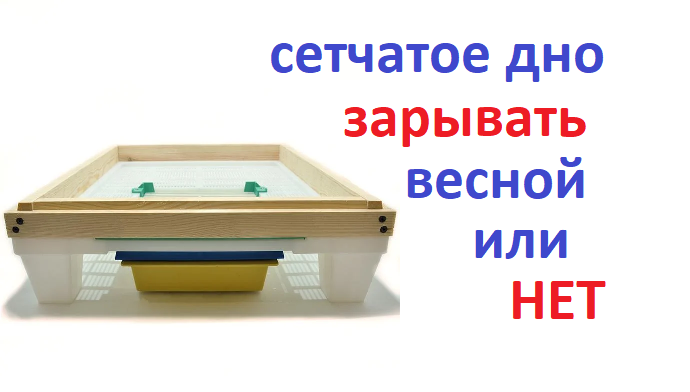 пчёлы. Если закрыть сетчатое дно, будет много влаги в улье? И когда можно закрывать? смотреть онлайн