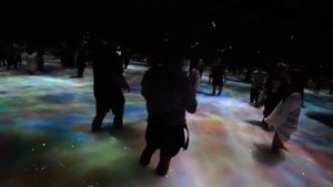 Токийский музей Иллюзий TEAMLAB PLANETS в ЯПОНИИ