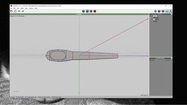 Wings 3D - Моделирую очередной топор