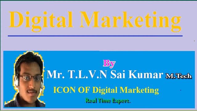 Digital Marketing Tutorials By tlvnsaikumar смотреть онлайн