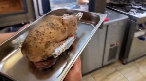 Очень вкусный рецепт запечённого гуся! | Рецепт от шеф-повара: гусь с яблоками и апельсинами