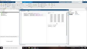 2-6 MATLAB - Загрузка и обработка данных
