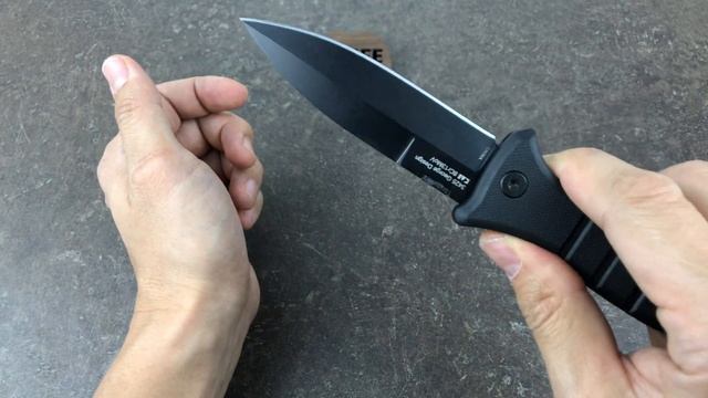 Нож "Les George" 8Cr13MoV термопластик GRN K3425 от Kershaw