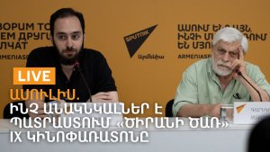 Ասուլիս. «Ինչ անակնկալներ է պատրաստում «Ծիրանի ծառ» IX կինոփառատոնը»